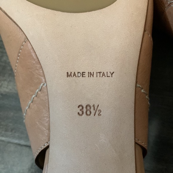 NWOT CHRISTIAN DIOR VEAU NUDE SLINGBACK PUMPS - Picture 8 of 13